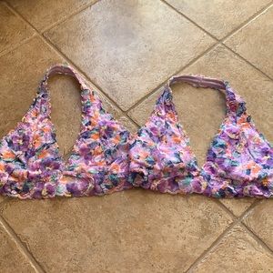 Hollister girly hicks bralettes.